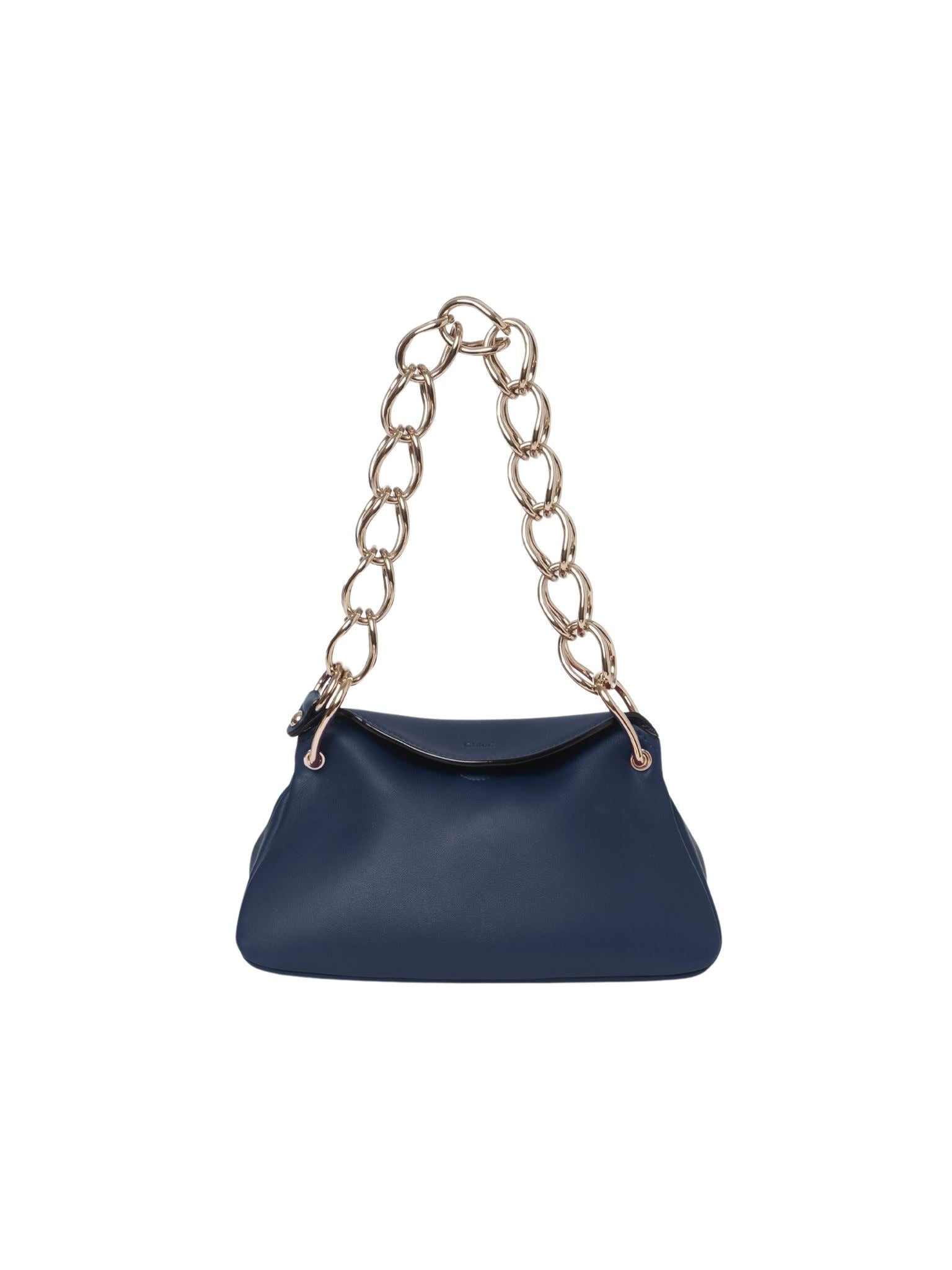 Sac à main Juana en cuir - Navy