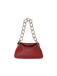 Mini sac Juana en cuir - Smoked Red