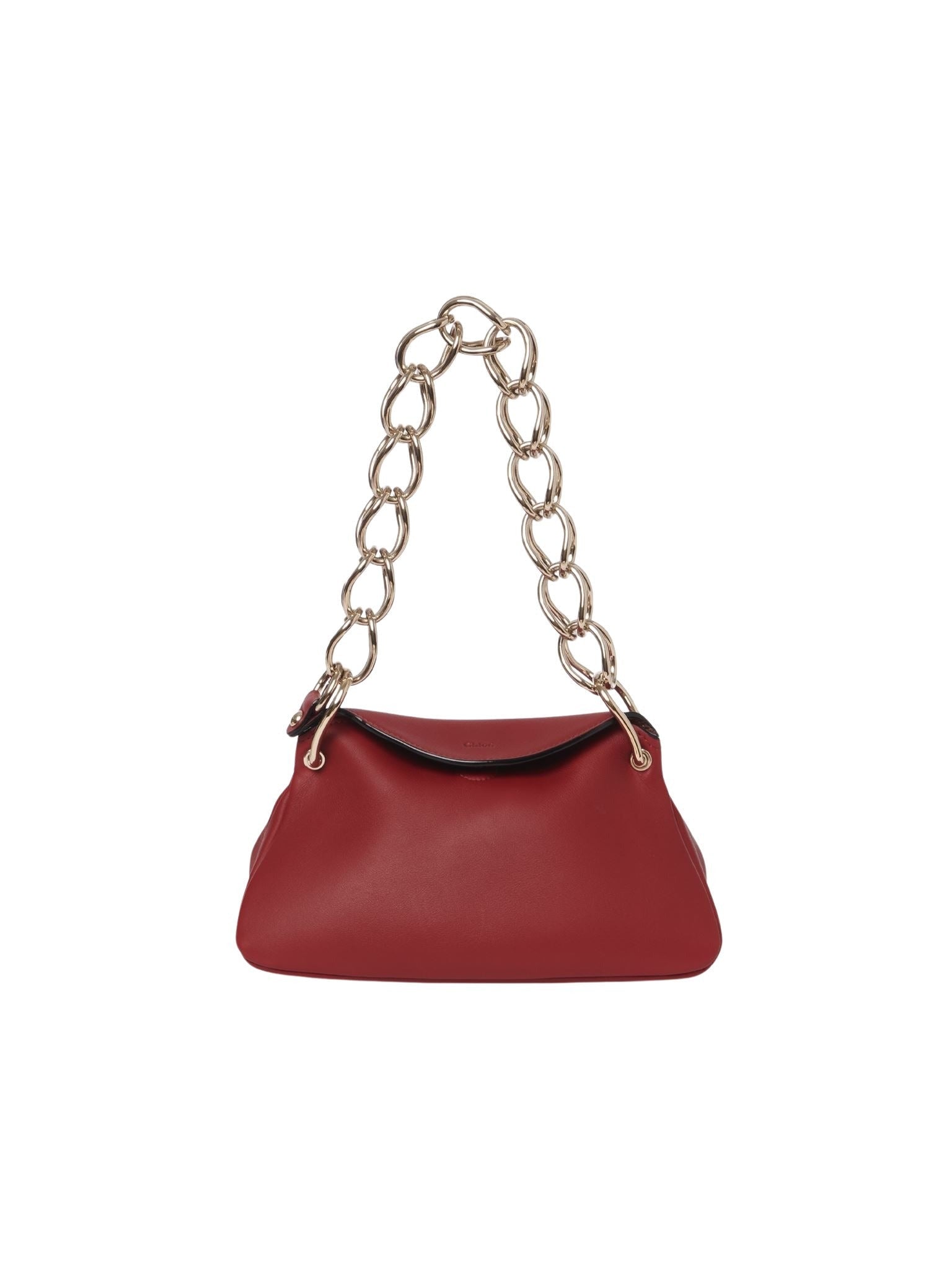 Mini sac Juana en cuir - Smoked Red