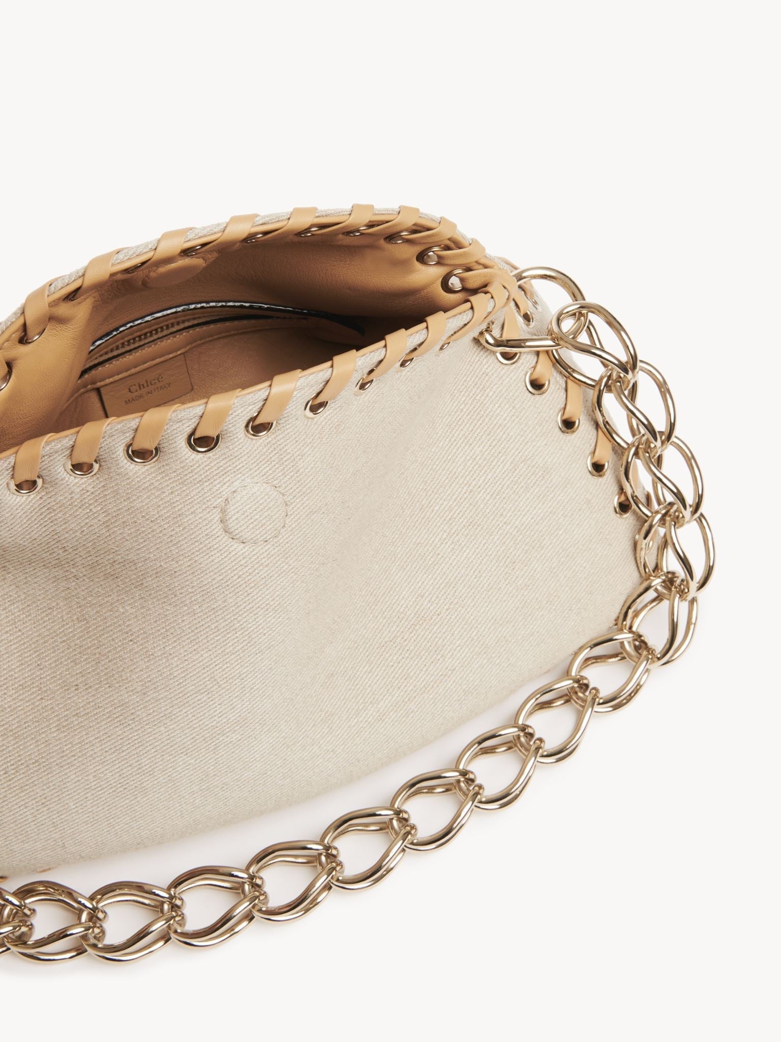Petit sac Juana en lin - Soft Tan