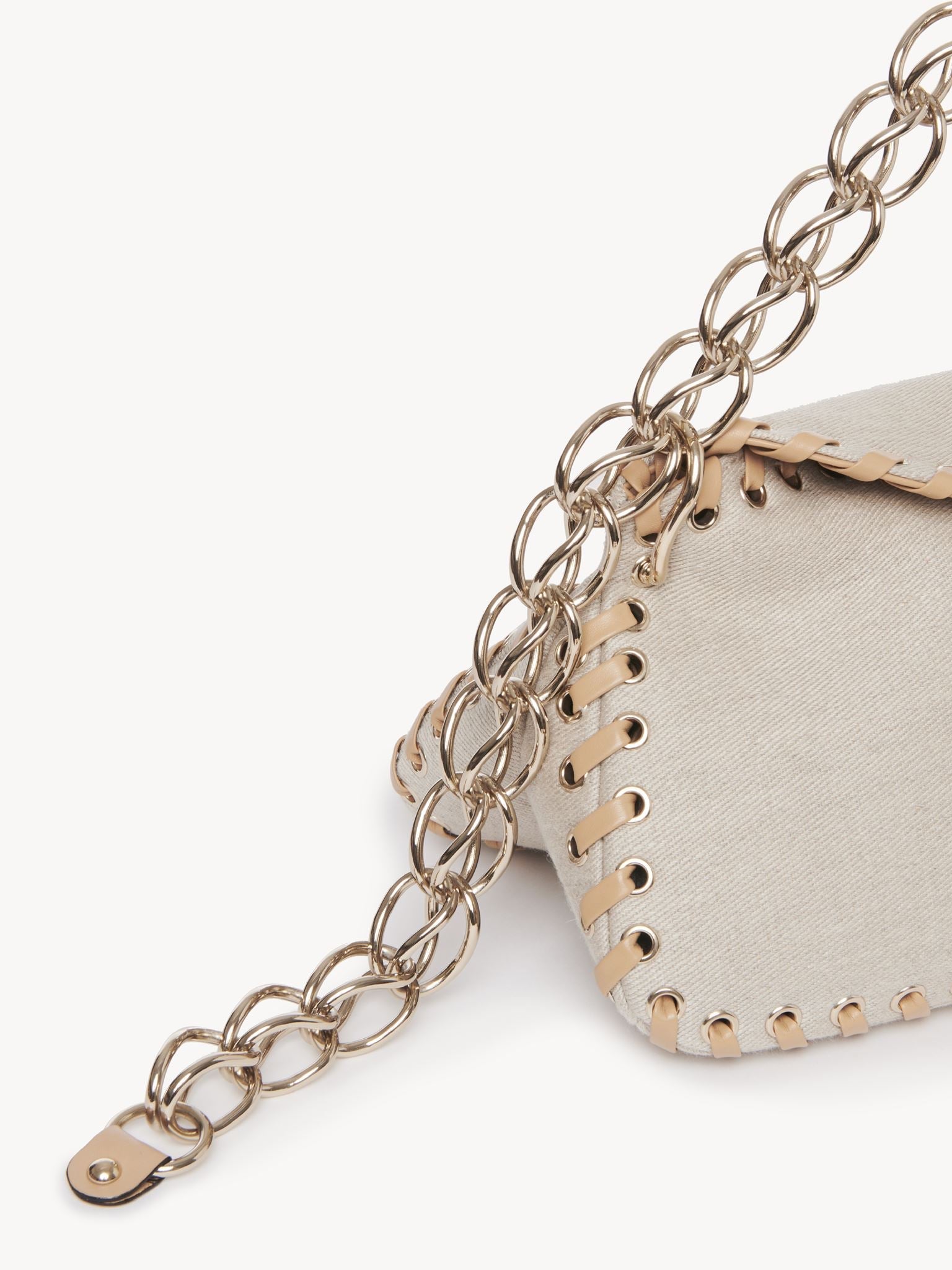 Petit sac Juana en lin - Soft Tan