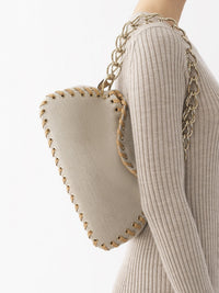 Petit sac Juana en lin - Soft Tan