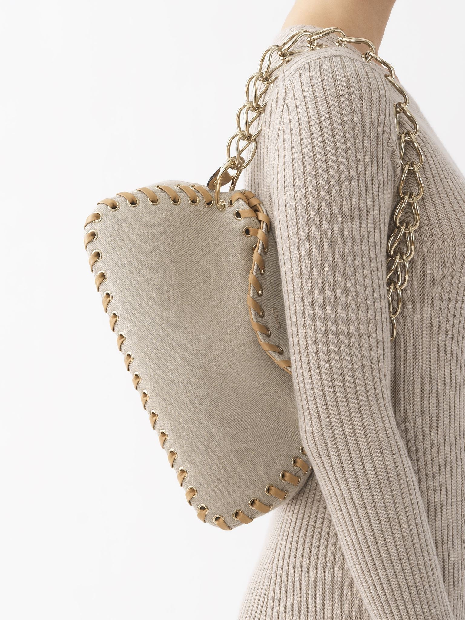Petit sac Juana en lin - Soft Tan