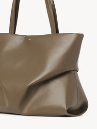 Sac cabas est-ouest Judy en cuir - Army Green