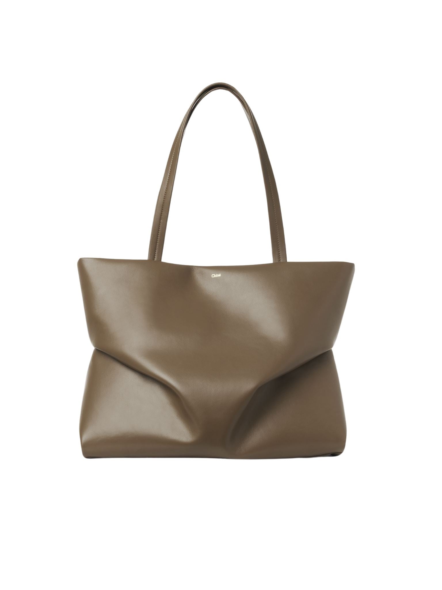 Sac cabas est-ouest Judy en cuir - Army Green