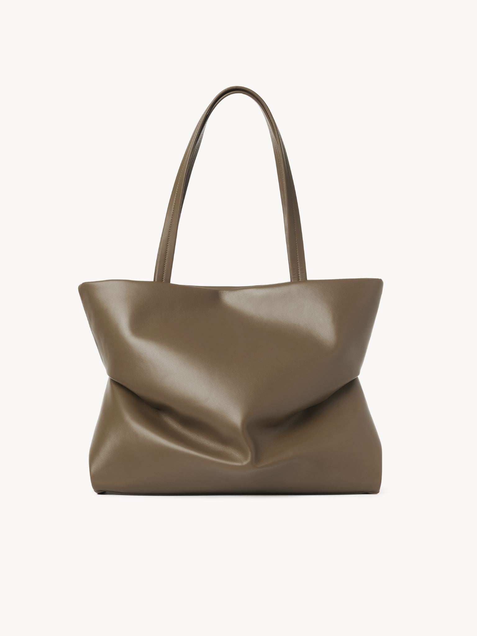 Sac cabas est-ouest Judy en cuir - Army Green