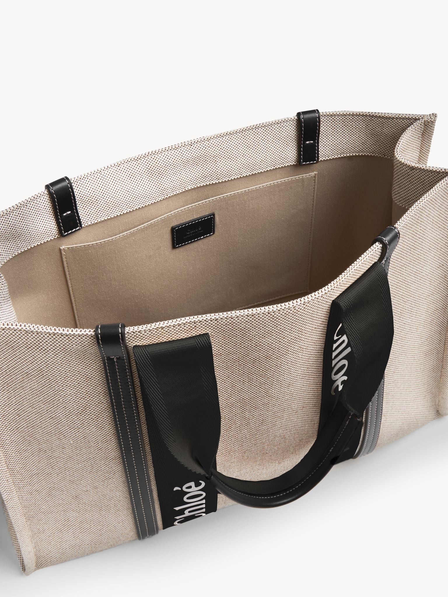 Grand sac cabas Woody - Black Blue