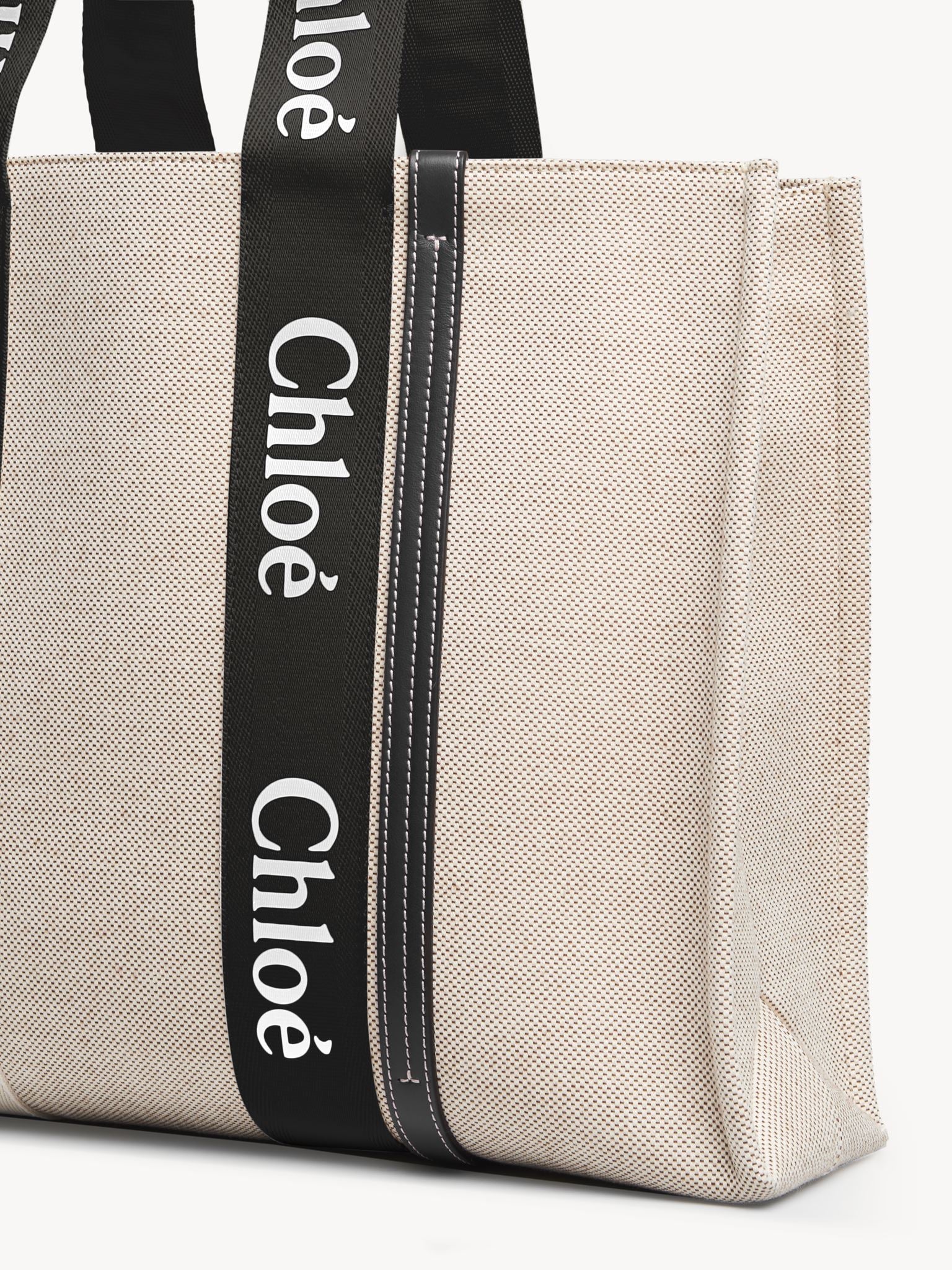 Grand sac cabas Woody - Black Blue