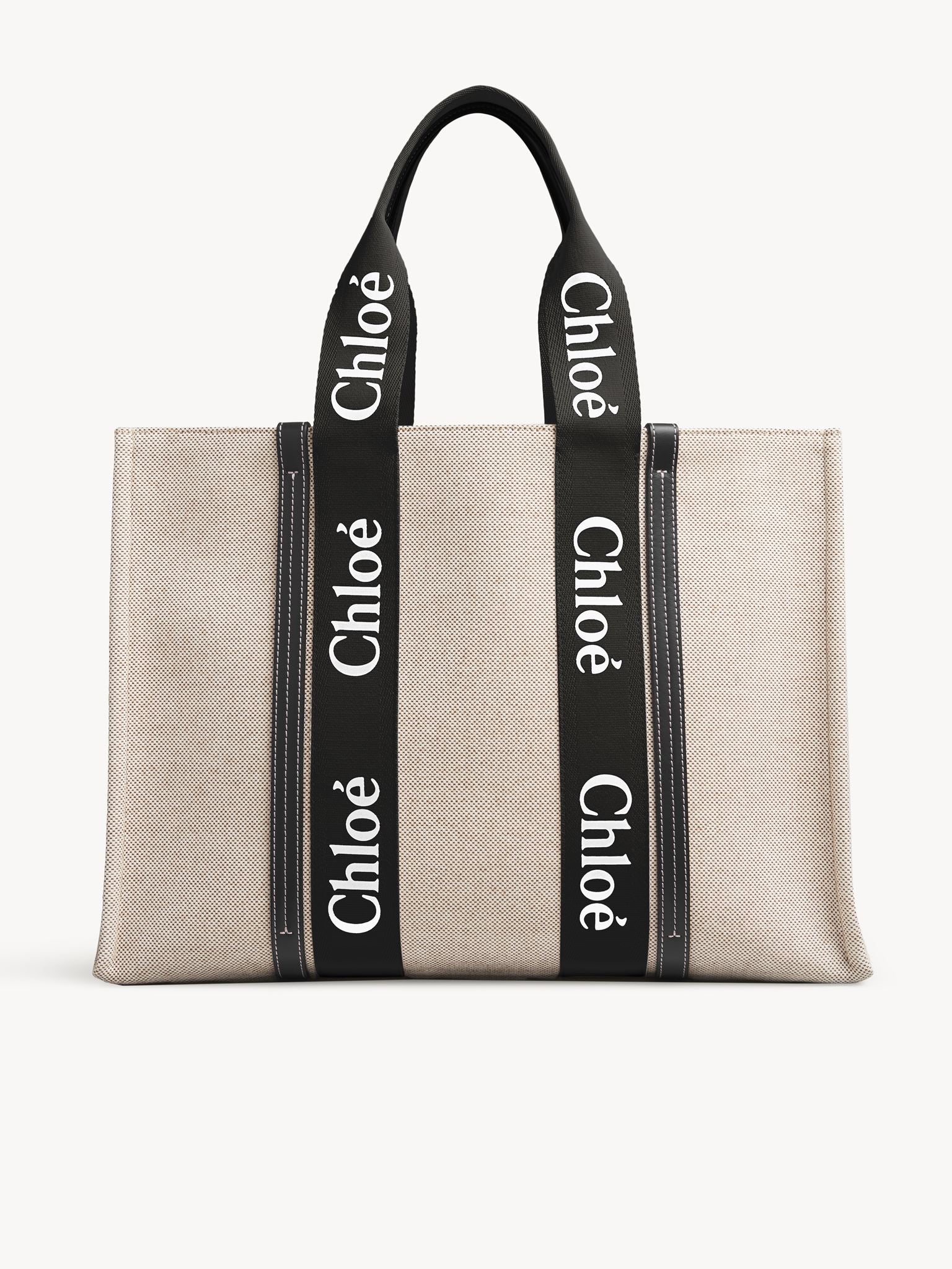 Grand sac cabas Woody - Black Blue