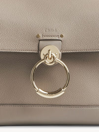 Sac Tess Day en cuir grainé et lisse - Motty Grey