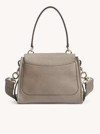 Sac Tess Day en cuir grainé et lisse - Motty Grey