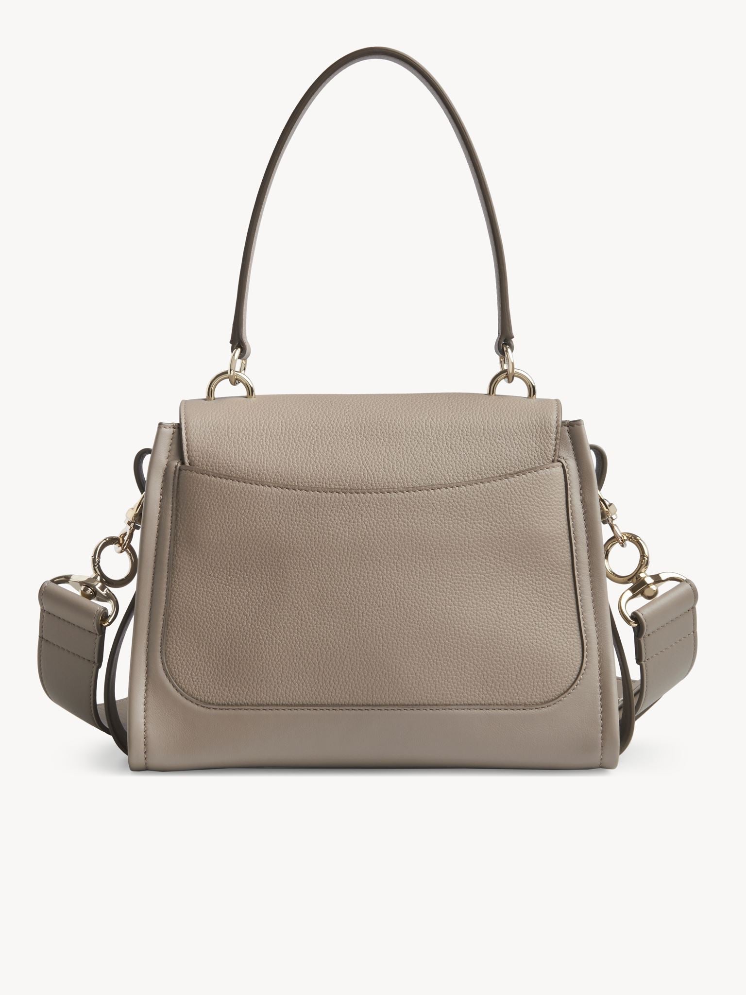 Sac Tess Day en cuir grainé et lisse - Motty Grey