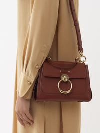 Mini sac Tess Day en cuir - Sepia Brown