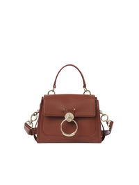 Mini sac Tess Day en cuir - Sepia Brown