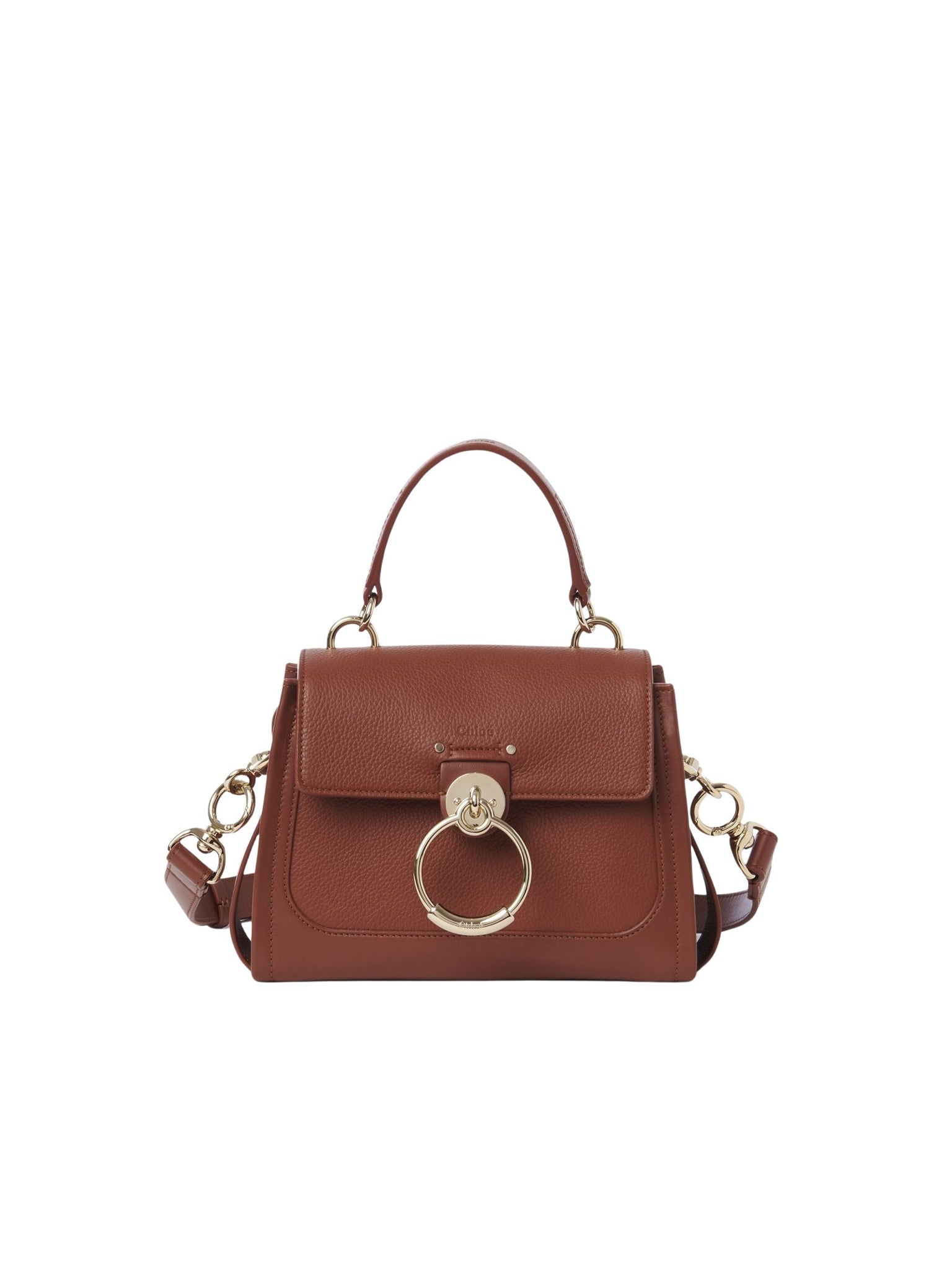 Mini sac Tess Day en cuir - Sepia Brown