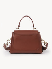 Mini sac Tess Day en cuir - Sepia Brown