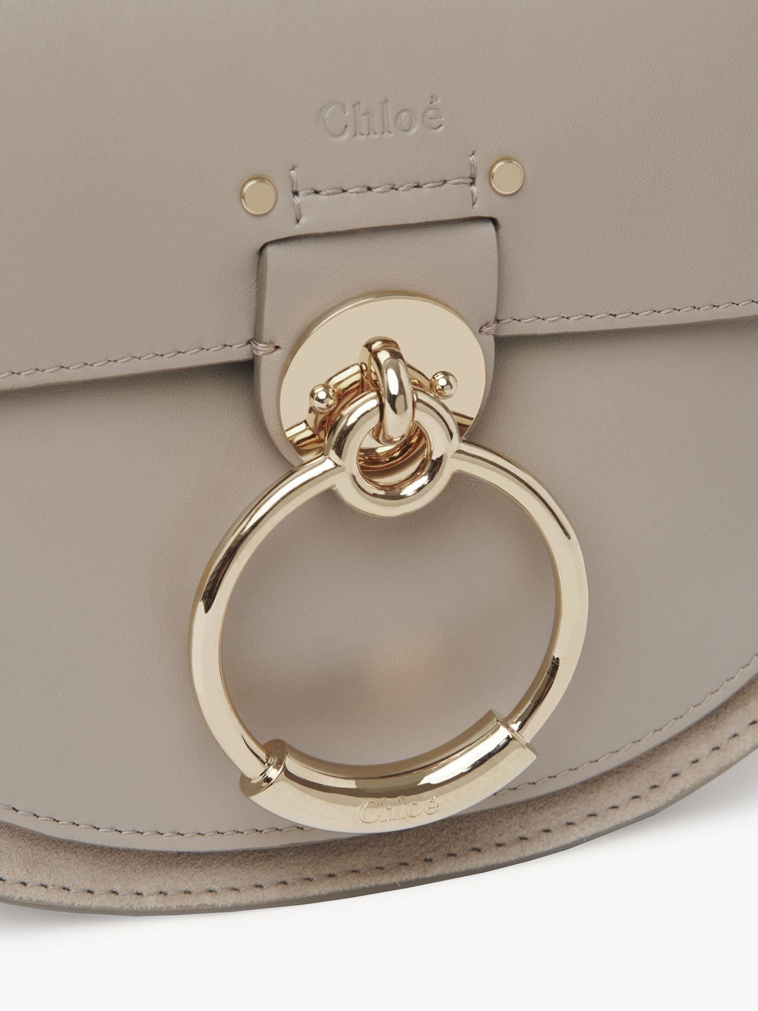 Petit sac Tess à bandoulière en cuir - Motty Grey