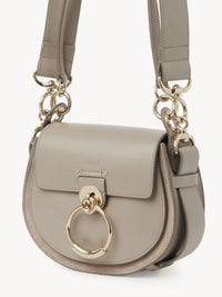 Petit sac Tess à bandoulière en cuir - Motty Grey