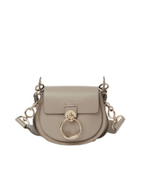 Petit sac Tess à bandoulière en cuir - Motty Grey