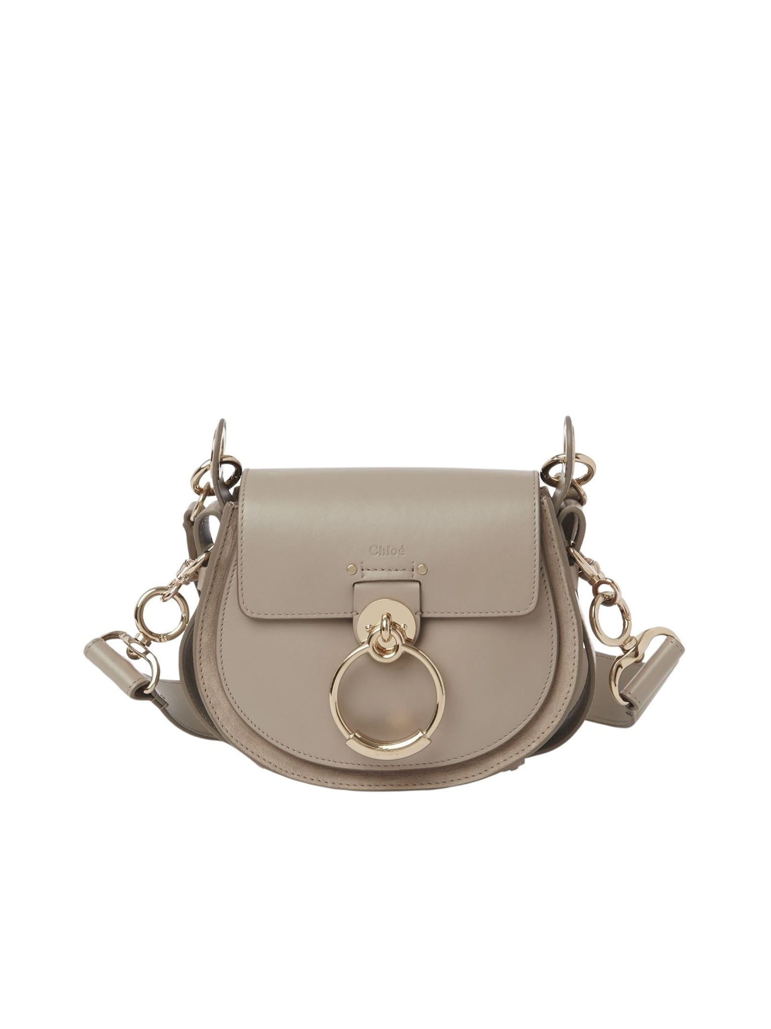 Petit sac Tess à bandoulière en cuir - Motty Grey