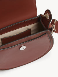 Petit sac Tess à bandoulière en cuir - Sepia Brown