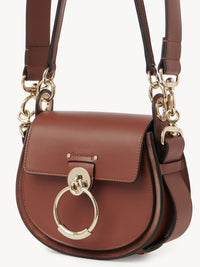 Petit sac Tess à bandoulière en cuir - Sepia Brown