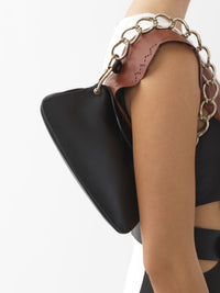 Mini sac Juana en cuir - Noir