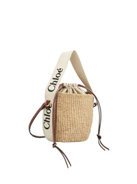 Petit sac panier Woody - White