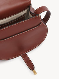 Petit sac à bandoulière Marcie en cuir - Sepia Brown