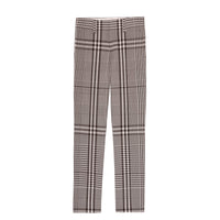 Pantalon de costume en laine technique Check - Dark Brown Check