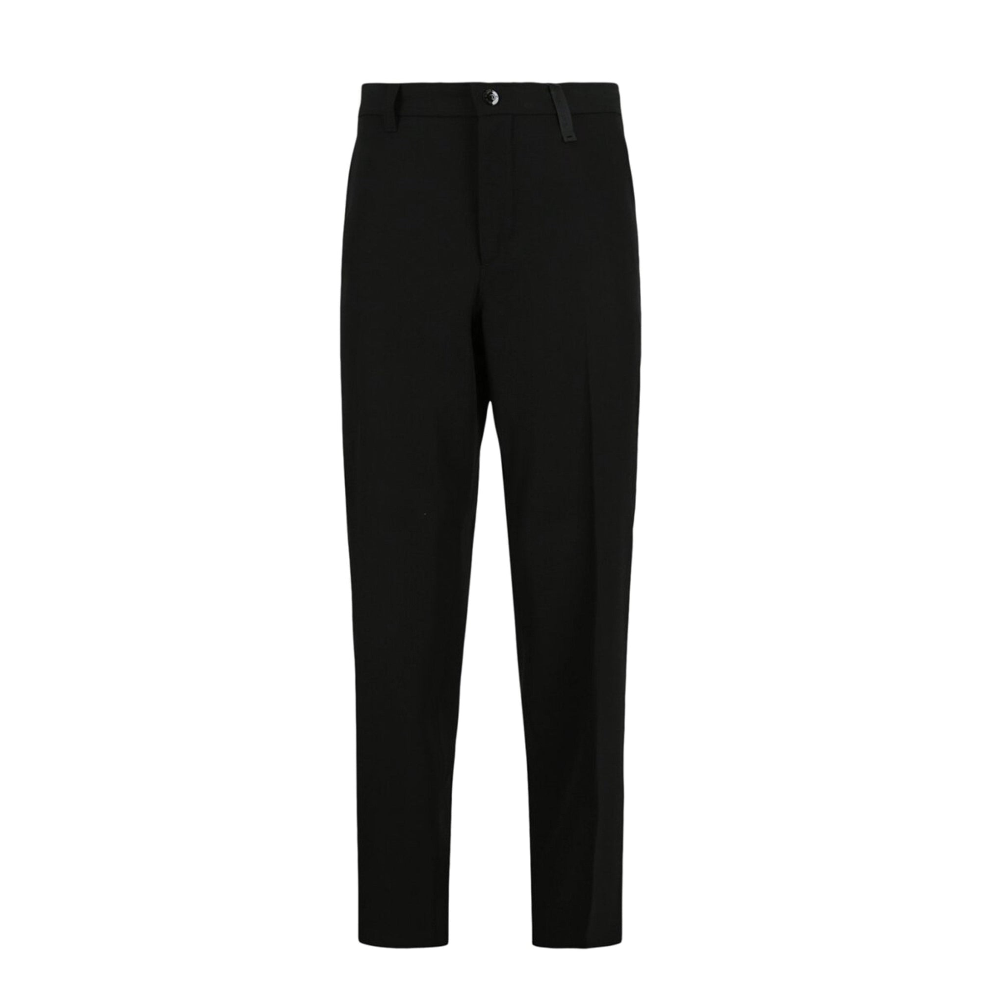 Pantalon en laine grain de poudre - Black