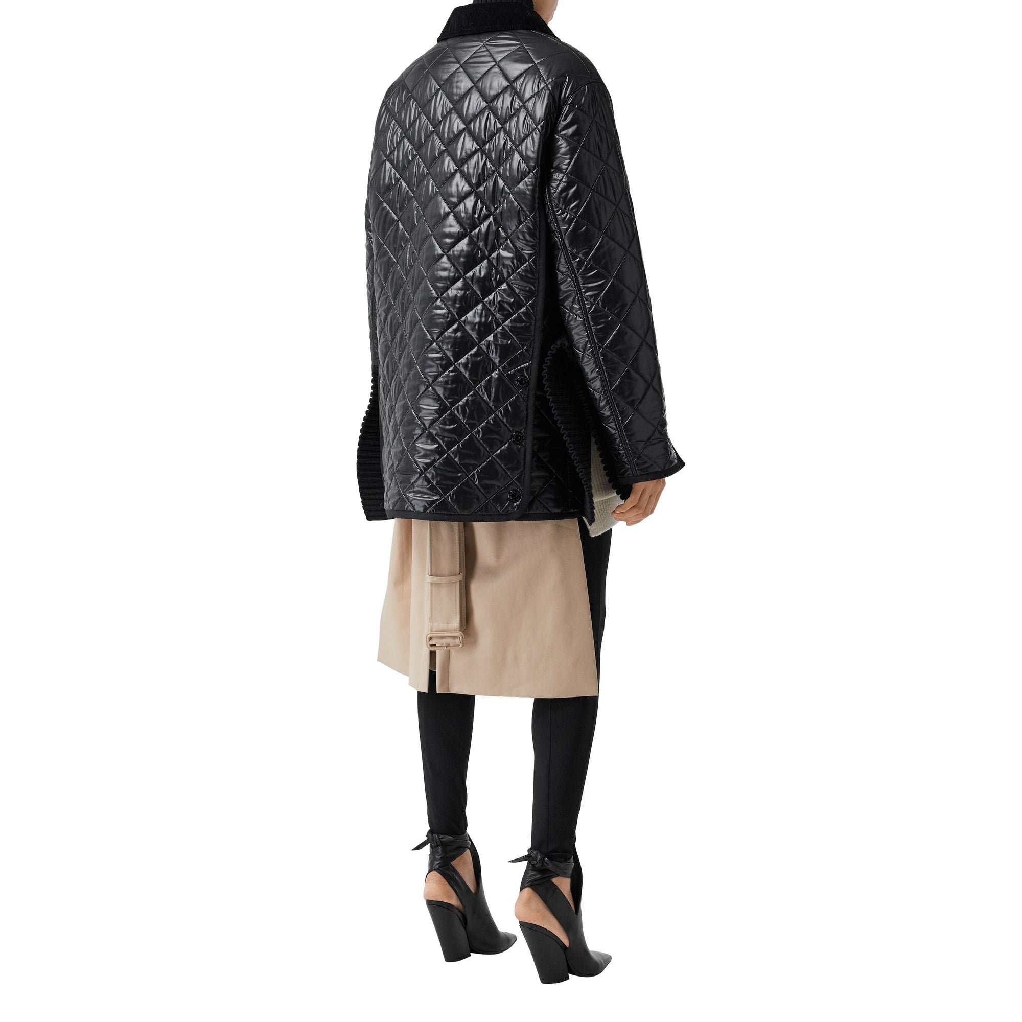 Veste de campagne matelassée - Black