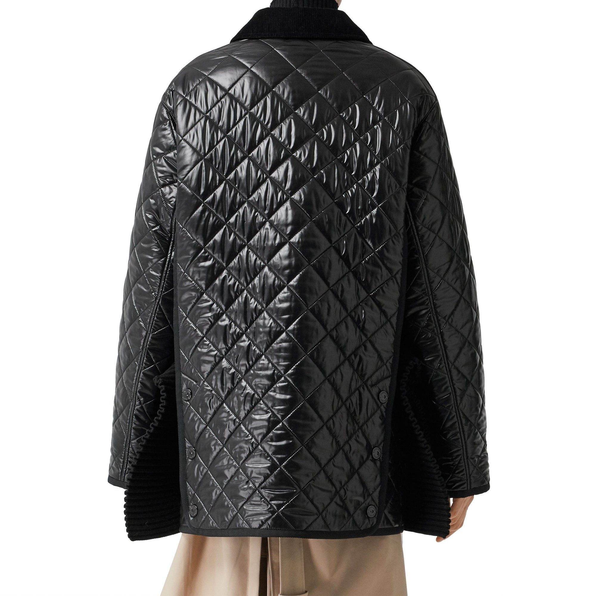 Veste de campagne matelassée - Black