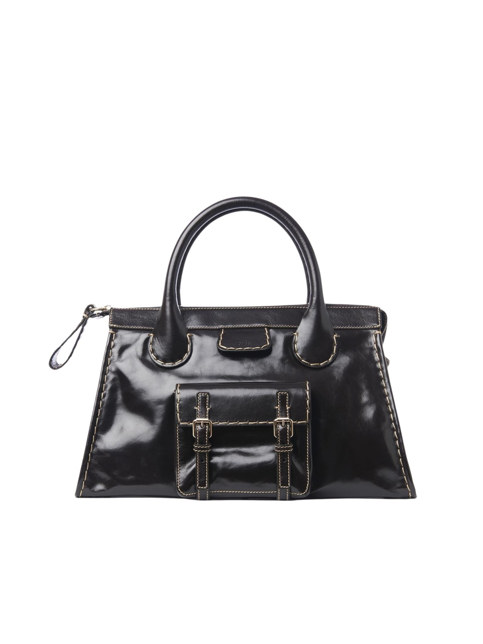 Sac Edith en lin - Brun