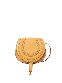 Petit sac porté épaule Marcie en cuir - Tan Apricot