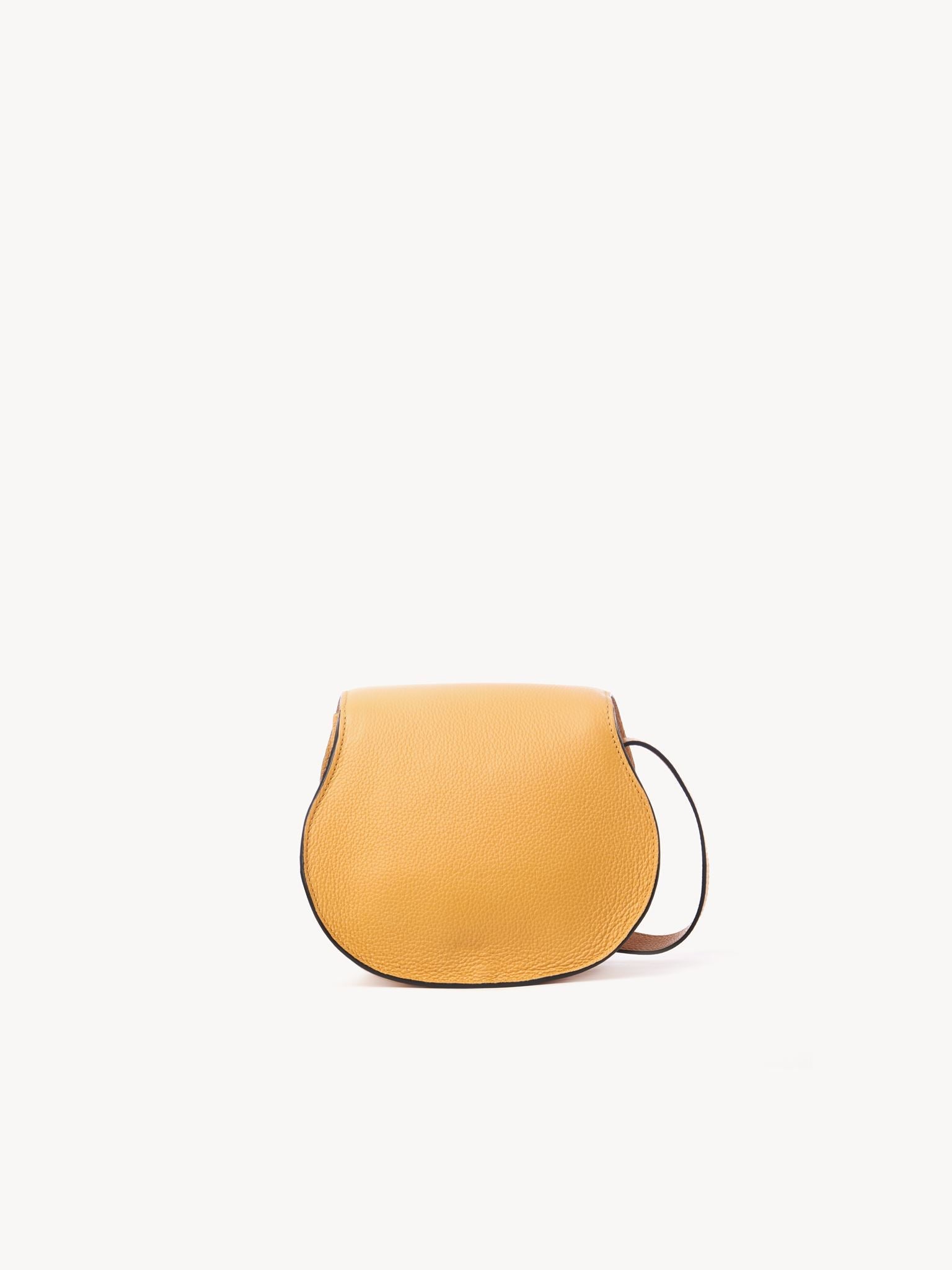 Petit sac porté épaule Marcie en cuir - Tan Apricot