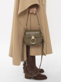 Petit sac Tess à bandoulière en cuir - Deep Khaki