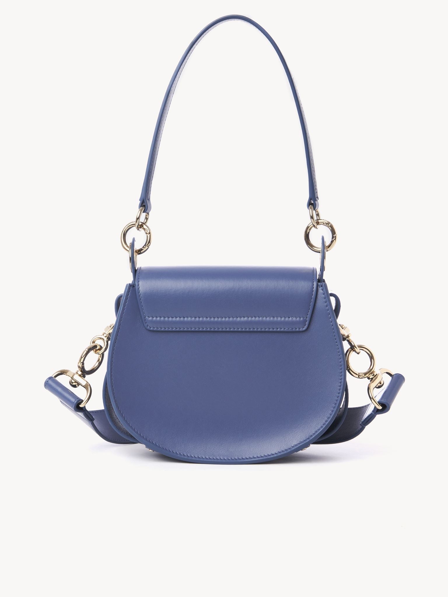 Petit sac Tess à bandoulière en cuir - Graphite Navy