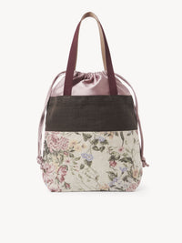 Petit sac cabas See By Chloé Essential en lin - Minimal Grey