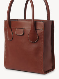 Sac cabas Edith en cuir - Sepia Brown