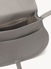 Sac à bandoulière Marcie en cuir - Cashmere Grey