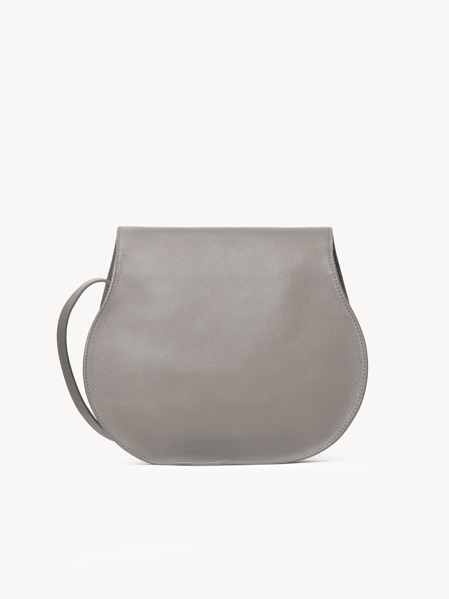 Sac à bandoulière Marcie en cuir - Cashmere Grey