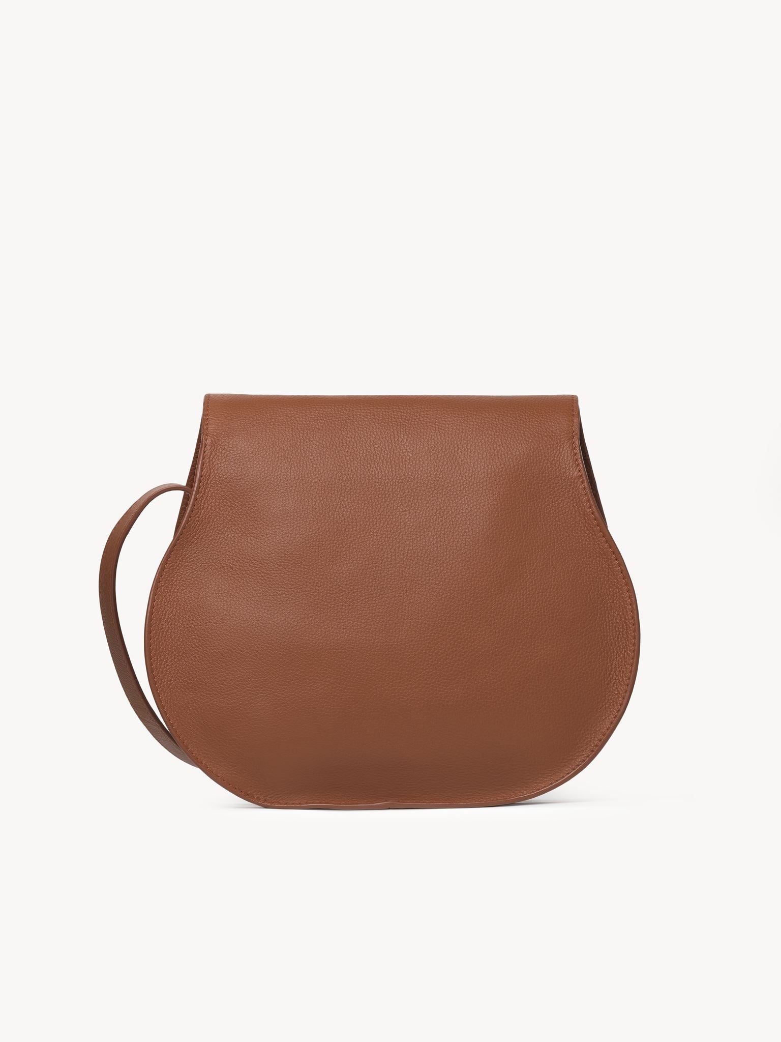 Sac à bandoulière Marcie en cuir - Tan