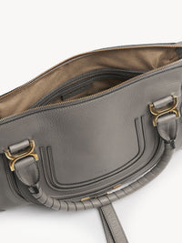 Sac double porté Marcie en cuir - Cashmere Grey