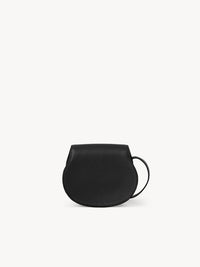 Petit sac porté épaule Marcie en cuir - Black