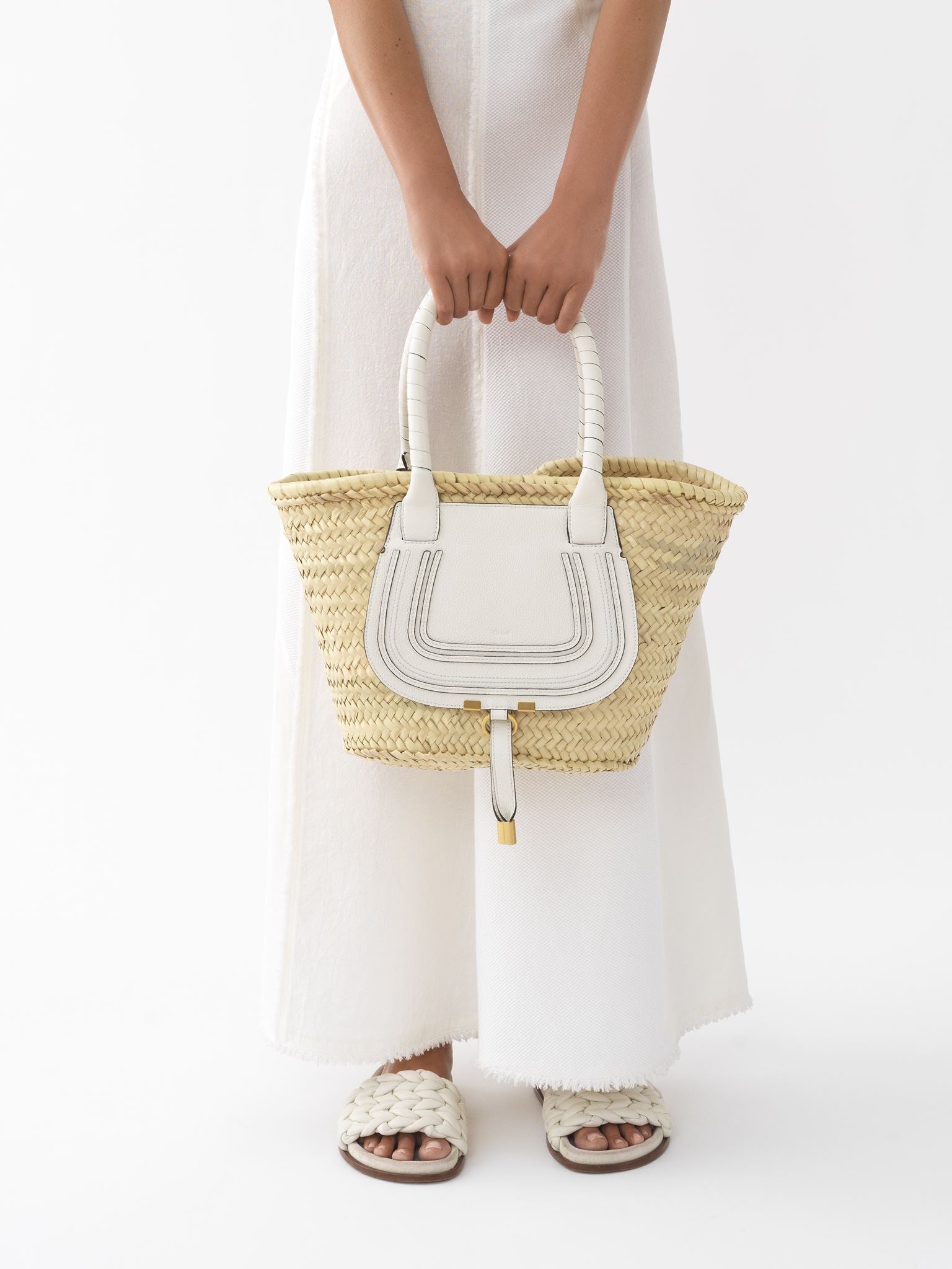 Sac panier Marcie - White