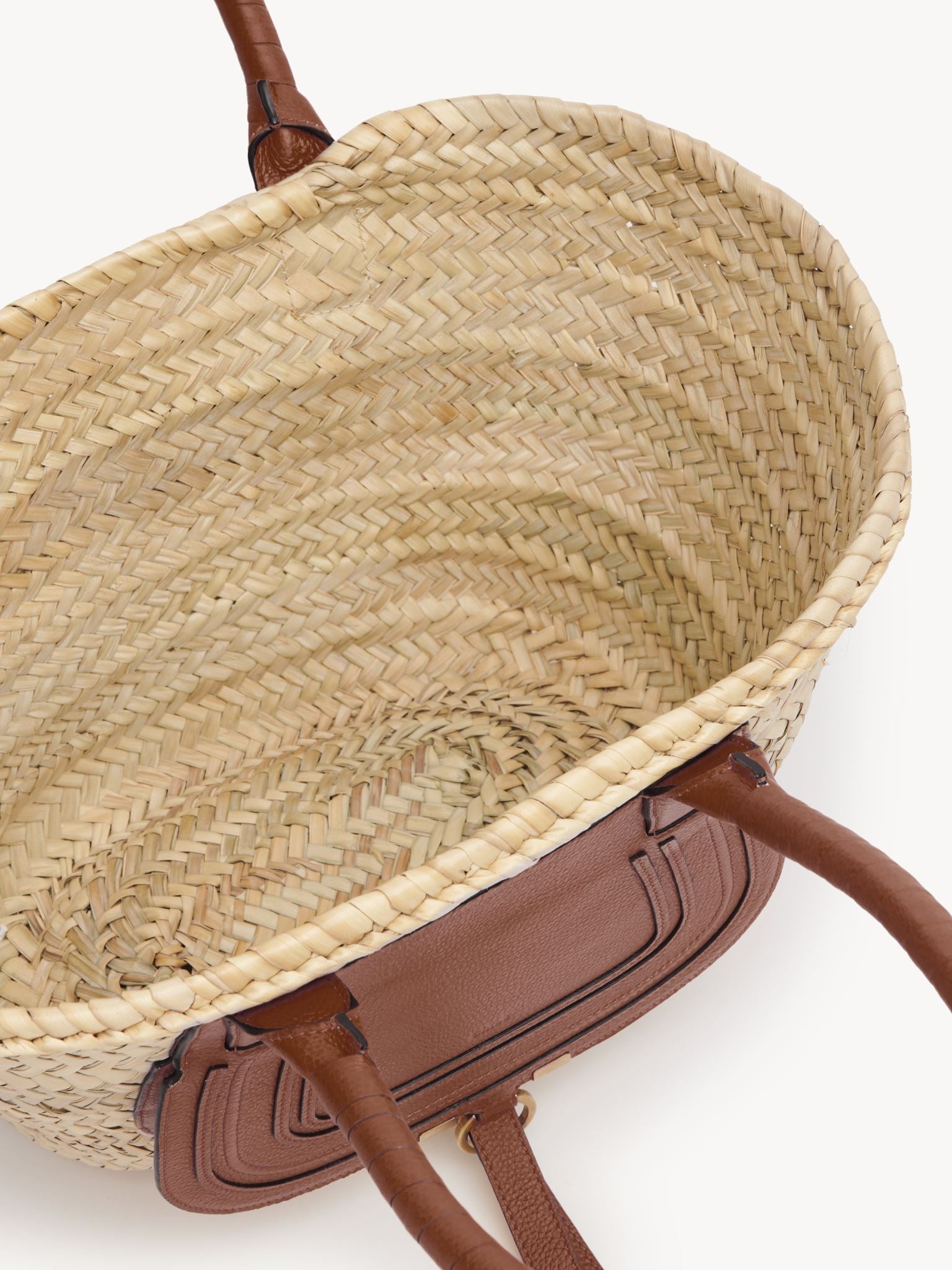 Sac panier Marcie - Tan & Franges