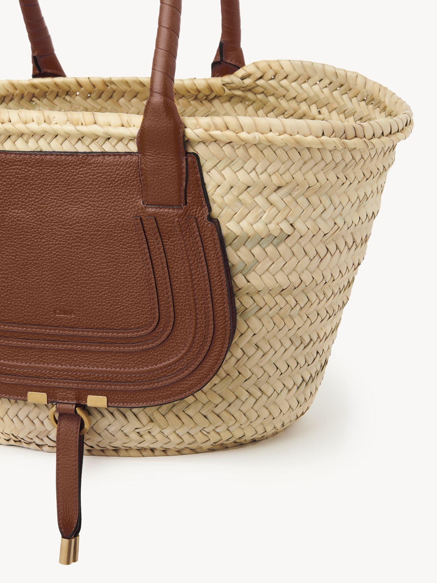 Sac panier Marcie - Tan & Franges