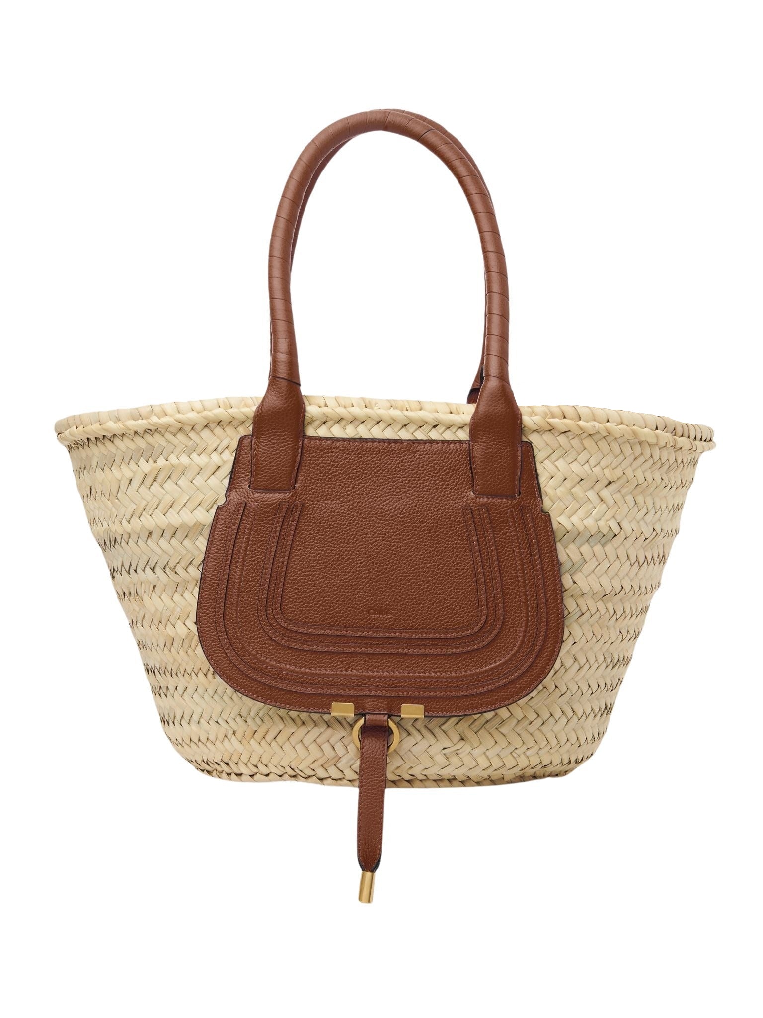 Sac panier Marcie - Tan & Franges
