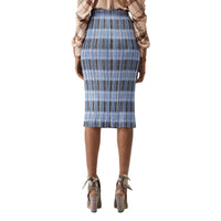 Jupe plissée Check - Pale Blue Check